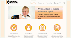 Desktop Screenshot of kassidee.com.au