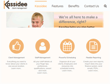 Tablet Screenshot of kassidee.com.au